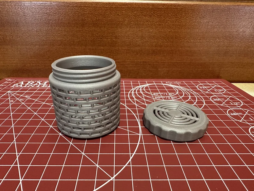 Hộp đựng hạt hút ẩm Silica Gel cho in 3D tiện dụng - Image 2