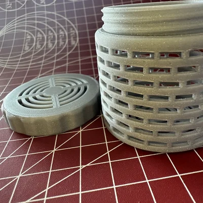 Hộp đựng hạt hút ẩm Silica Gel cho in 3D tiện dụng
