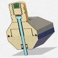 Kẹp ống nước hồ cá (Schlauch Klemme) in 3D tiện lợi - Thumbnail 15