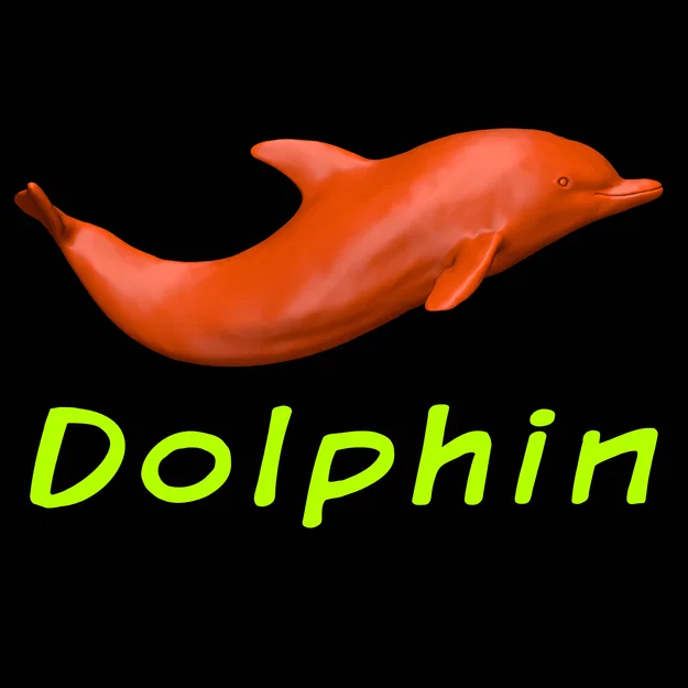 Mô hình trang trí chú cá heo (Dolphin Figure) cho máy in 3D - Image 1