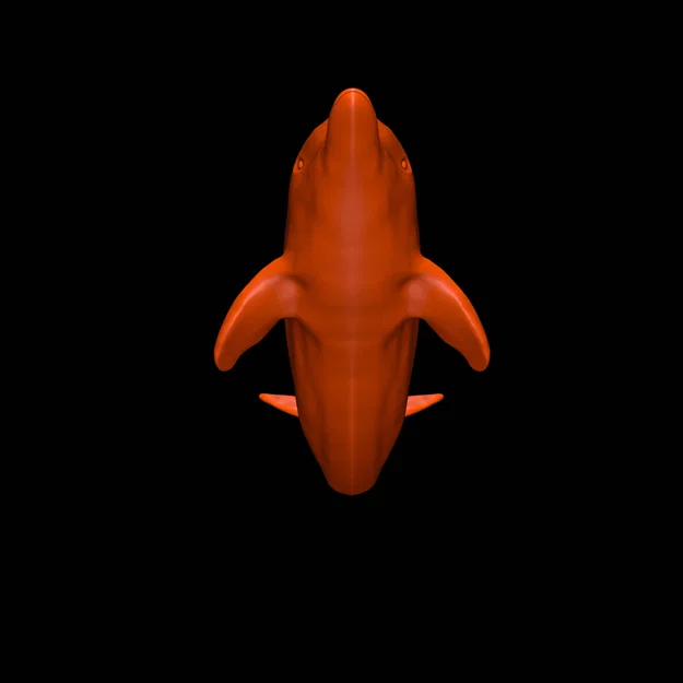 Mô hình trang trí chú cá heo (Dolphin Figure) cho máy in 3D - Image 4