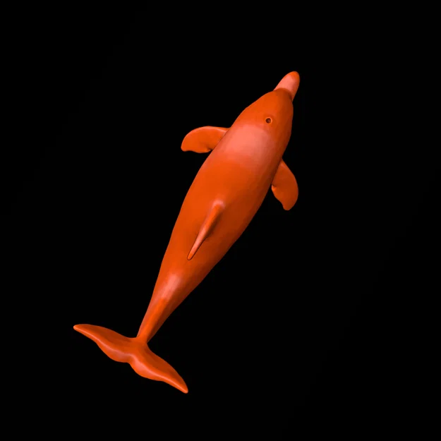 Mô hình trang trí chú cá heo (Dolphin Figure) cho máy in 3D - Image 5