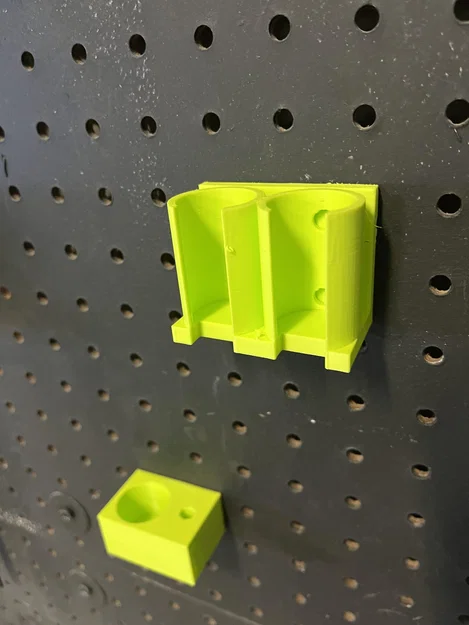 Giá treo pegboard cho pin Ryobi USB Lithium (x2) - Image 3