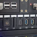 Keystone Patch Panel USB-C - Thumbnail 1