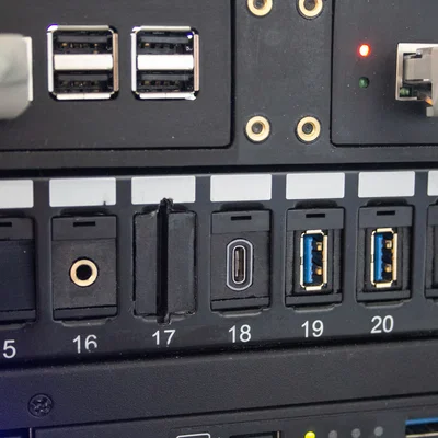 Keystone Patch Panel USB-C