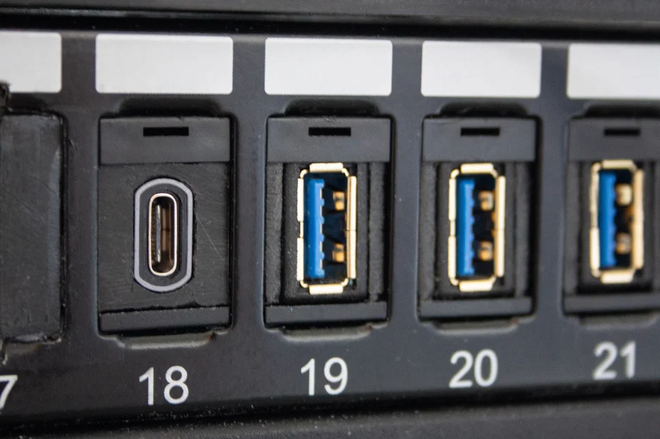 Keystone Patch Panel USB-C - Image 2