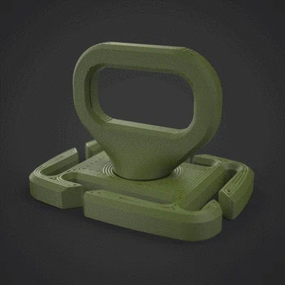 Kẹp Dây MOLLE Có Khoen Xoay (Swivel Eyelet)