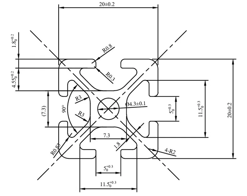 Bộ phụ kiện in 3D mở rộng cho khung nhôm định hình 2020 - Image 2