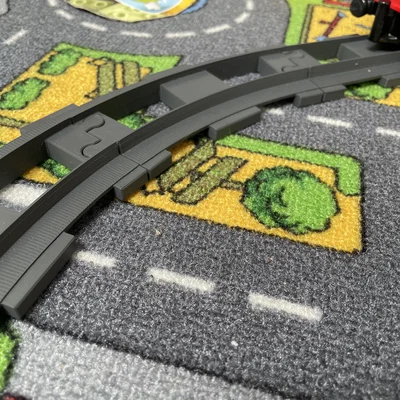 Đường ray xe lửa Duplo mở rộng (Duplo Zugschiene) in 3D