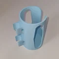 Giá đỡ chai cho rollator (khung 22mm, chai tối đa 72mm) - Thumbnail 4