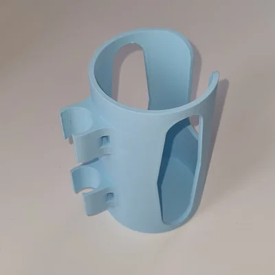 Giá đỡ chai cho rollator (khung 22mm, chai tối đa 72mm)