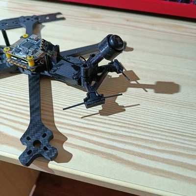 Giá đỡ 2 antena ELRS cho TBS Source One V5