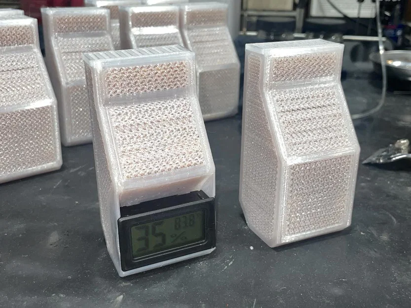 Bộ hộp dessicant Bambu AMS in nhanh (hông infill) cho hygrometer chữ nhật - Image 1