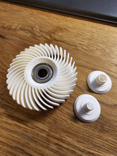 Đồ chơi fidget wheel xoắn dẻo của Aaron Park (sửa lại phần nắp bên) - Image 2