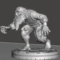 Mô hình 3D Dwarf Zombie (Người lùn xác sống) chi tiết cho Tabletop - Thumbnail 4