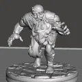 Mô hình 3D Dwarf Zombie (Người lùn xác sống) chi tiết cho Tabletop - Thumbnail 5
