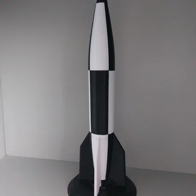 Rocket V2 Vergeltungswaffe 2 (A4) – Mô hình 3D