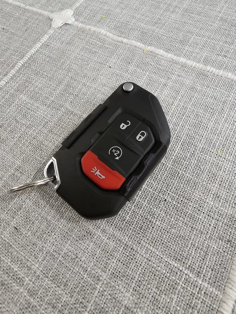 Vỏ bọc bảo vệ chìa khóa xe Jeep JL (FOB Cover) chống tự bung - Image 1