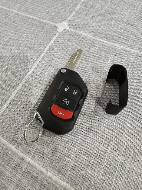 Vỏ bọc bảo vệ chìa khóa xe Jeep JL (FOB Cover) chống tự bung - Image 4