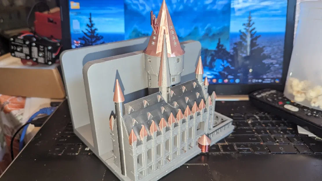 Đế giữ Nintendo Switch hình lâu đài Harry Potter cực chất - Image 1