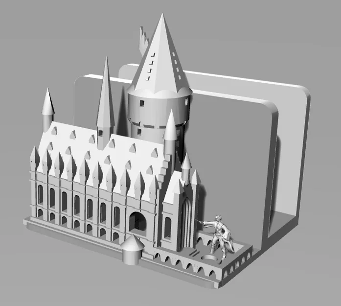 Đế giữ Nintendo Switch hình lâu đài Harry Potter cực chất - Image 2