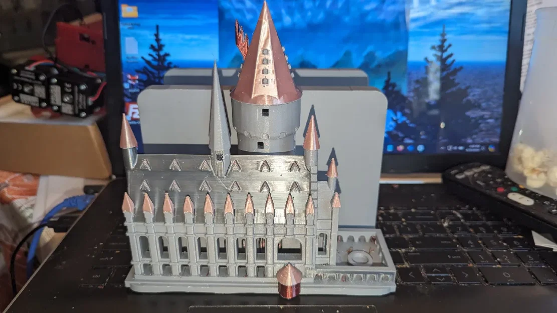 Đế giữ Nintendo Switch hình lâu đài Harry Potter cực chất - Image 7