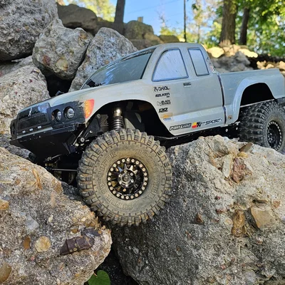 SCX10 III - Cản trước High Clearance (tăng góc tới)