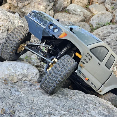 SCX10 III - Cản trước High Clearance (tăng góc tới)