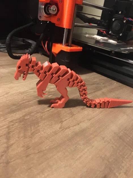 Fluffy Feathered Flexi Raptor V4 (Raptor flexi lông xù) - Image 1