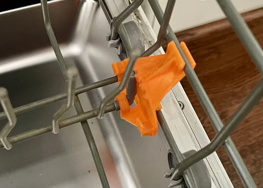 Kẹp Pivot Dãy Răng Giá (Tine Row) Máy Rửa Chén Bosch - Image 3