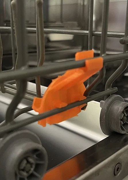 Kẹp Pivot Dãy Răng Giá (Tine Row) Máy Rửa Chén Bosch - Image 4