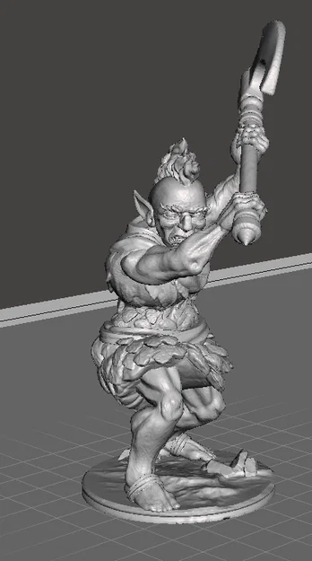 Mô hình Goblin Spine Cleaver - Chiến binh Goblin cực chi tiết - Image 1