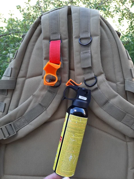 Kẹp Holster Cho Bình Xịt Chống Gấu (Bear Spray Holster Clip) - Image 2