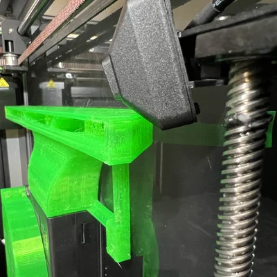 Mod Kênh Dẫn Gió Phụ Trợ Cho Creality K1 Max (Tương Thích Camera)