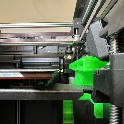 Mod Kênh Dẫn Gió Phụ Trợ Cho Creality K1 Max (Tương Thích Camera)