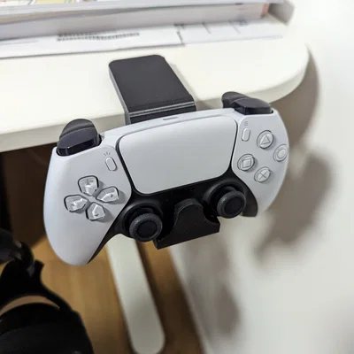 Móc treo tay cầm PS5 DualShock kẹp bàn (Desk Hanger)