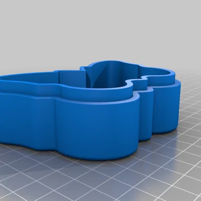 Mẫu Hộp Đựng Đồ Hình Cánh Bướm (Butterfly Box) In 3D Dễ Thương