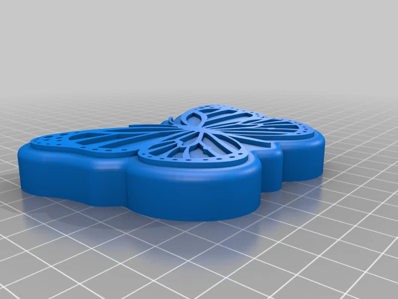 Mẫu Hộp Đựng Đồ Hình Cánh Bướm (Butterfly Box) In 3D Dễ Thương - Image 5
