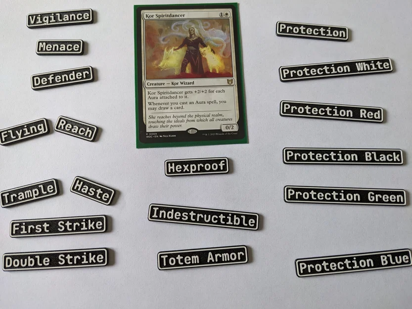 Token Thanh Keyword Ability cho MTG (Magic The Gathering) - Image 1