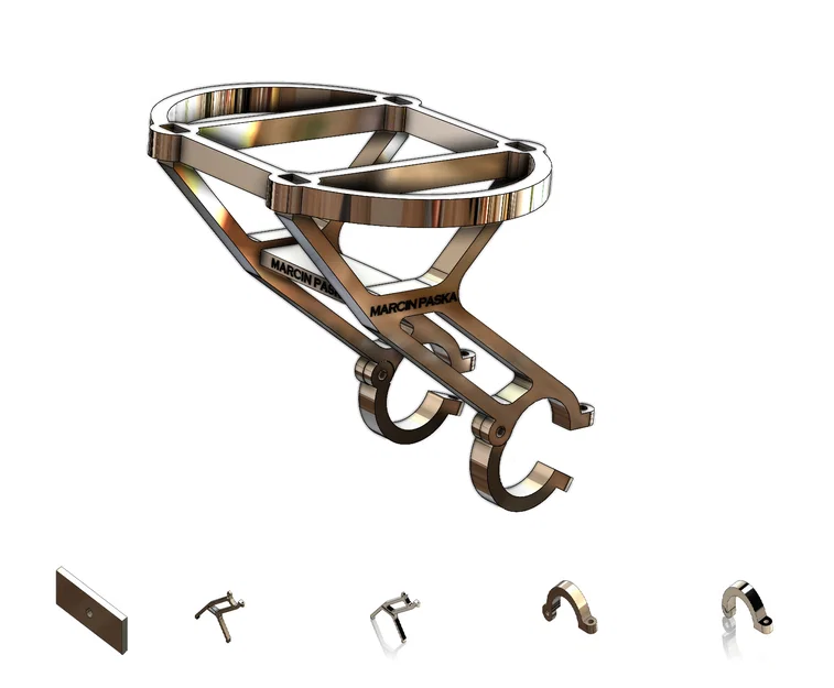 Giá đỡ bản đồ xe đạp 3D (Bike Map Holder) tiện ích và chắc chắn - Image 1