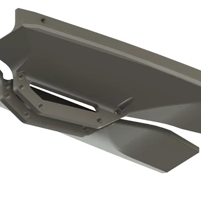 Sliders & body mounts VRD Vanquish cho thân SBG Volvo Sugga (Carbon/3D-printed)