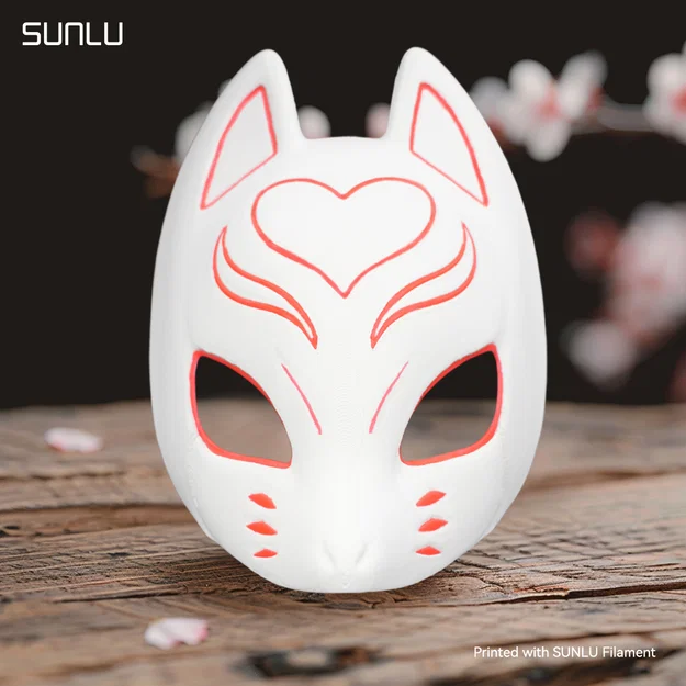 Mặt nạ cáo phát sáng Luminous Fox Mask_SUNLU - Image 2