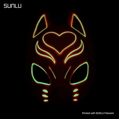 Mặt nạ cáo phát sáng Luminous Fox Mask_SUNLU