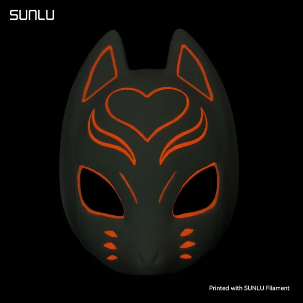 Mặt nạ cáo phát sáng Luminous Fox Mask_SUNLU - Image 5