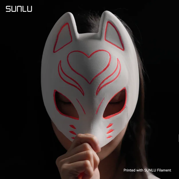 Mặt nạ cáo phát sáng Luminous Fox Mask_SUNLU - Image 7