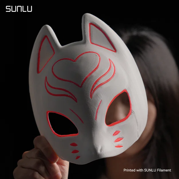 Mặt nạ cáo phát sáng Luminous Fox Mask_SUNLU - Image 8