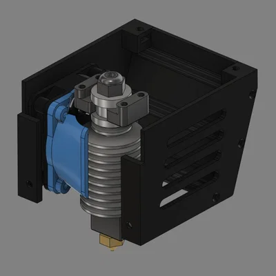 Vỏ hotend êm (silent) cho Anycubic i3 Mega-S