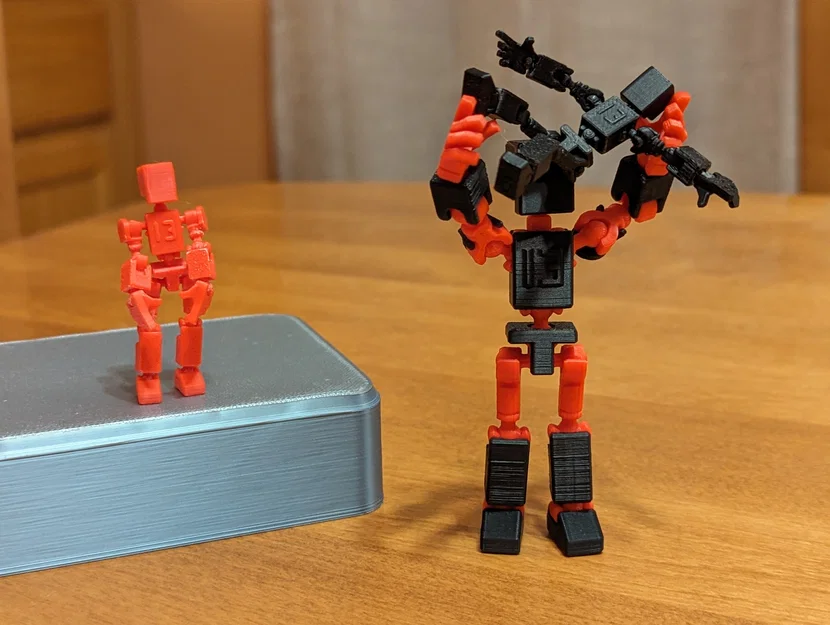 Micro Mini 13 – Mô hình Action Figure 13 Khớp Nối - Image 3