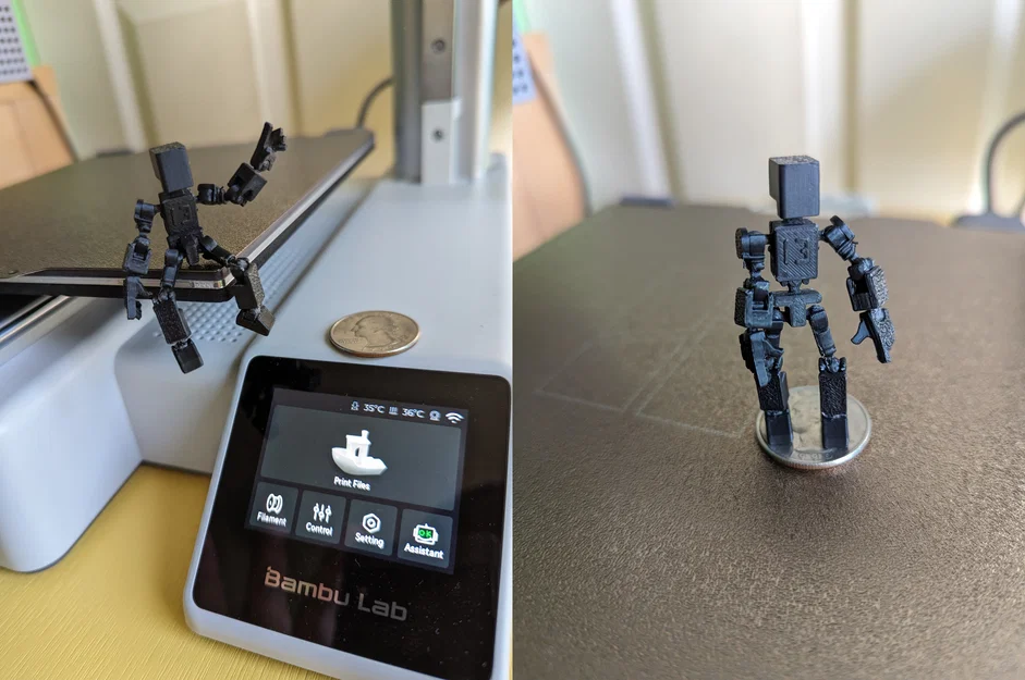 Micro Mini 13 – Mô hình Action Figure 13 Khớp Nối - Image 4