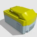 Nắp bảo vệ pin Dewalt XR cho model Ksander - In 3D chất lượng - Thumbnail 1